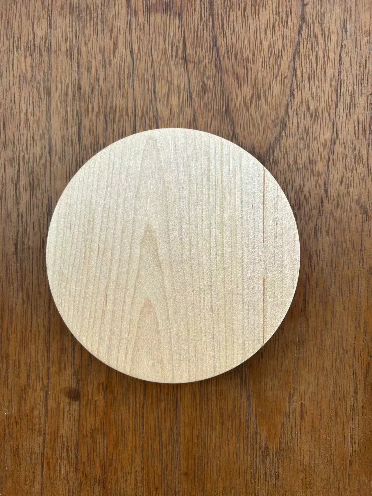 Walnut Lagom Wood Lid Dust Cover for P64 P100 01