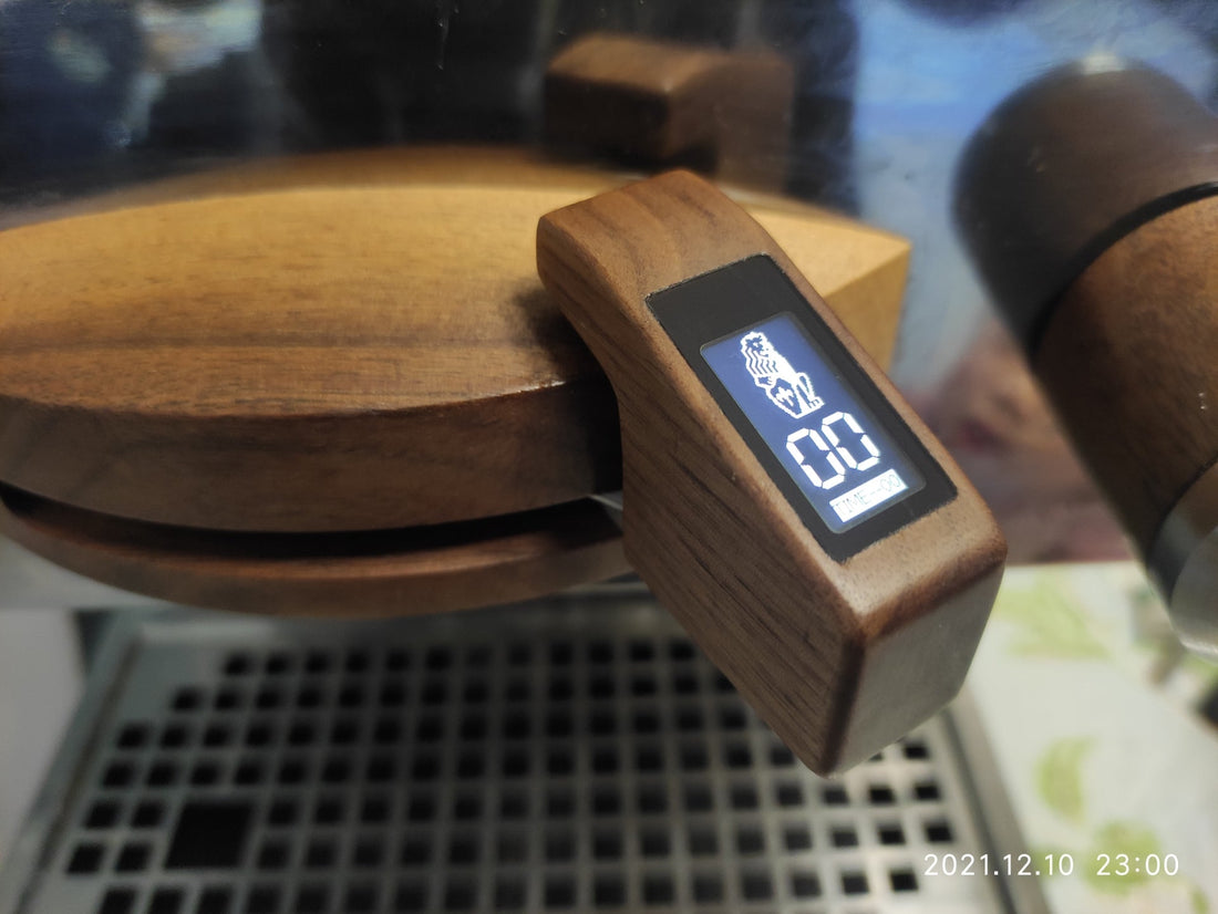La Marzocco Linea Mini Brew Paddle with Integrated Timer Installation