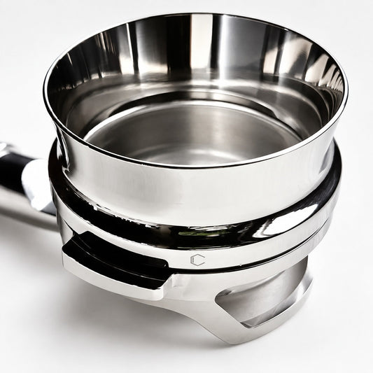 58mm Stainless Steel Espresso Dosing Ring Funnel