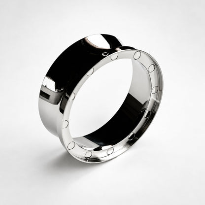 58mm Stainless Steel Espresso Dosing Ring Funnel