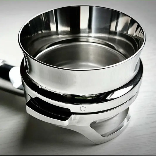 Stainless Steel Espresso Dosing Ring Funnel