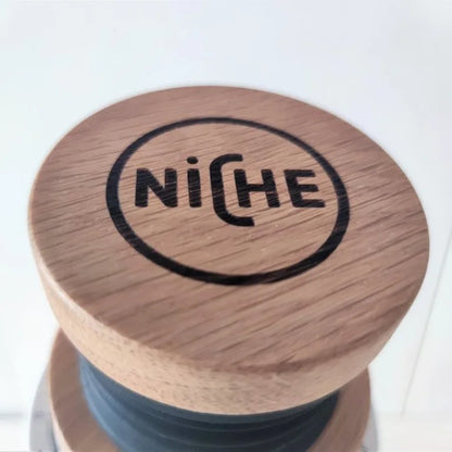 Niche Zero Oak Walnut Bellows Lid Press Air Blower