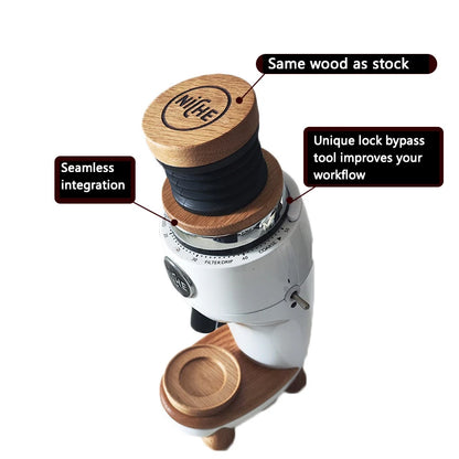 Niche Zero Oak Walnut Bellows Lid Press Air Blower