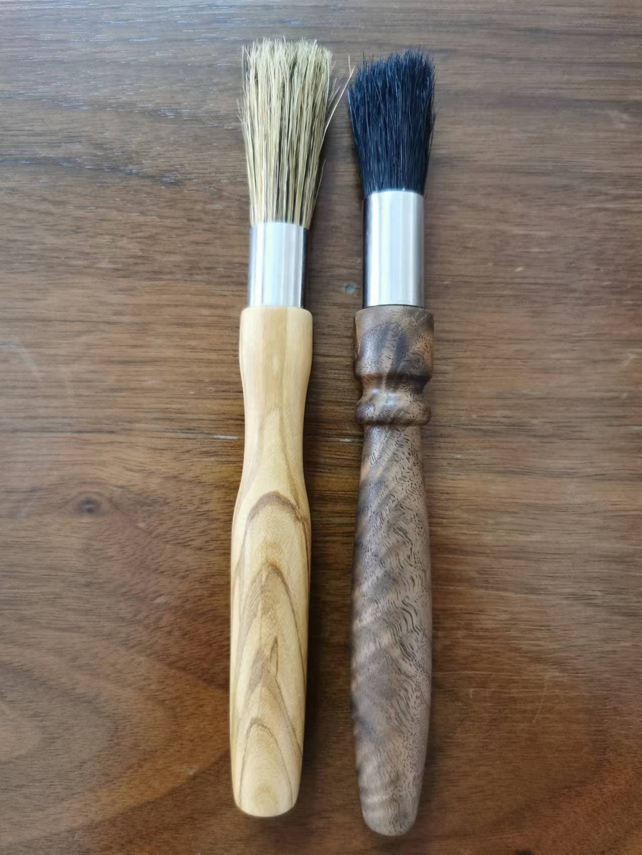 Handmade Brush for Coffee Espresso Machine Grinder