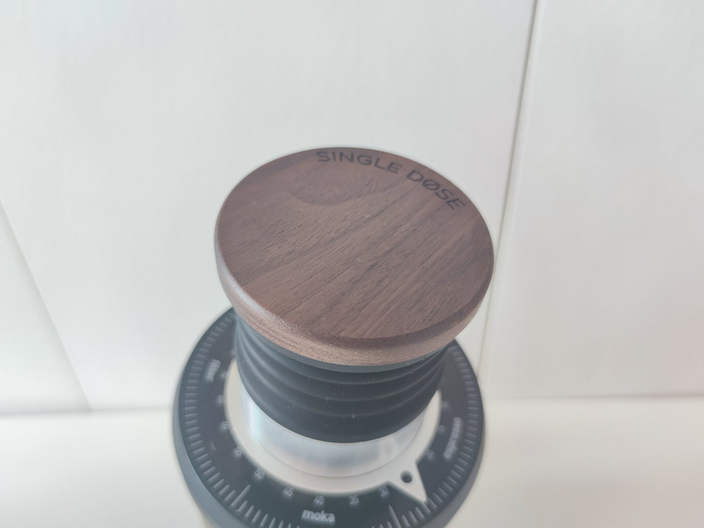 Walnut Single Dose Lid for DF64 / Turin / G-IOTA / Solo