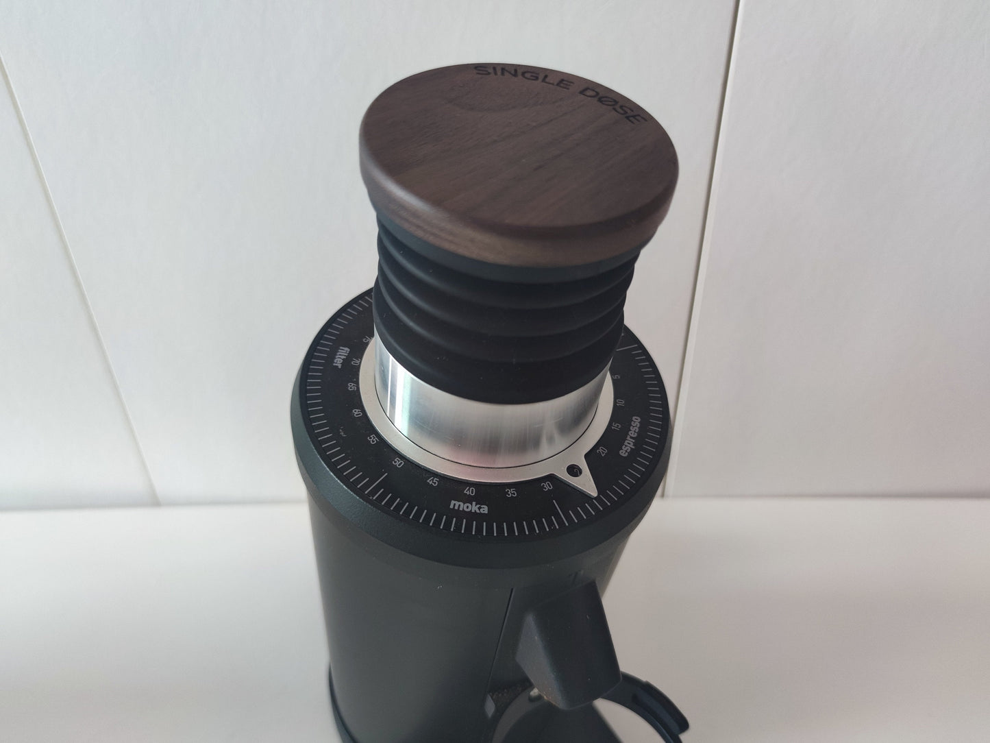 Walnut Single Dose Lid for DF64 / Turin / G-IOTA / Solo