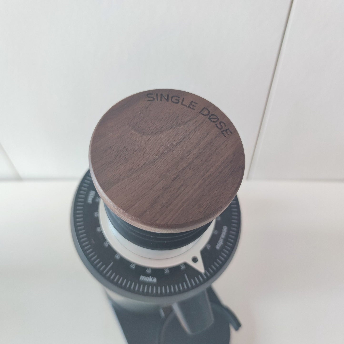 Walnut Single Dose Lid for DF64 / Turin / G-IOTA / Solo