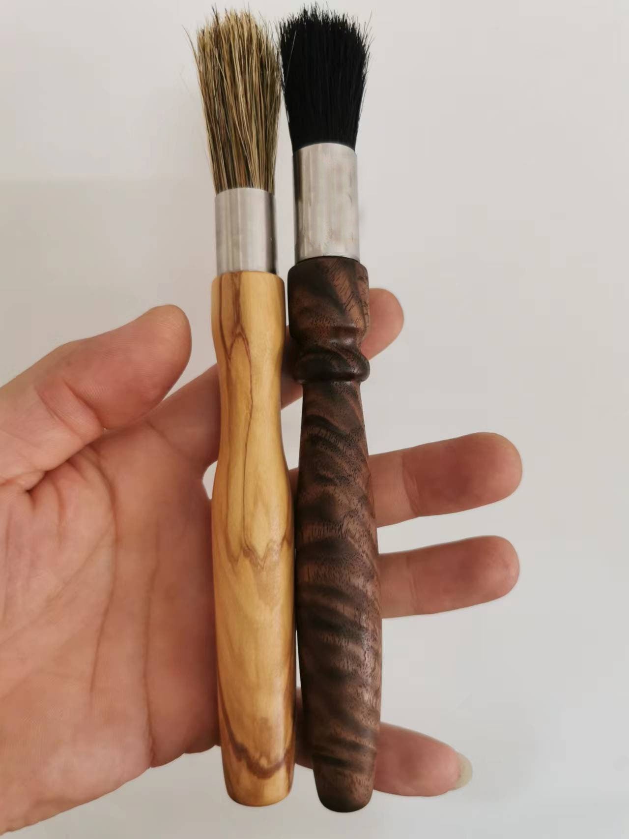 Handmade Brush for Coffee Espresso Machine Grinder