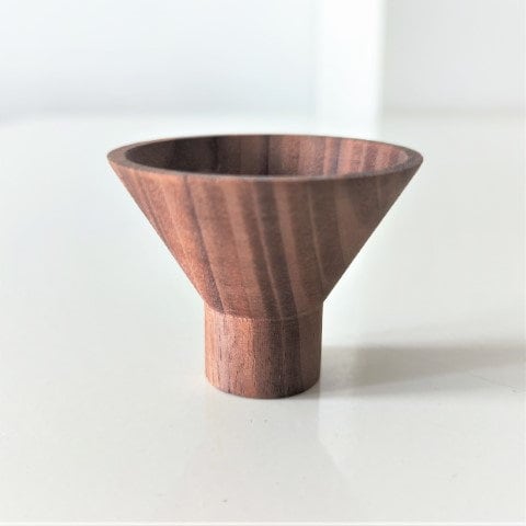 Wood Funnel for Coffee Bean Storage / Kitchen / Home Living