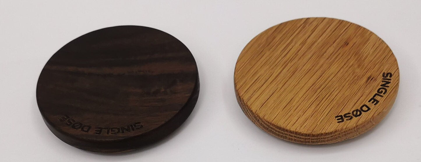 Walnut Single Dose Lid for DF64 / Turin / G-IOTA / Solo