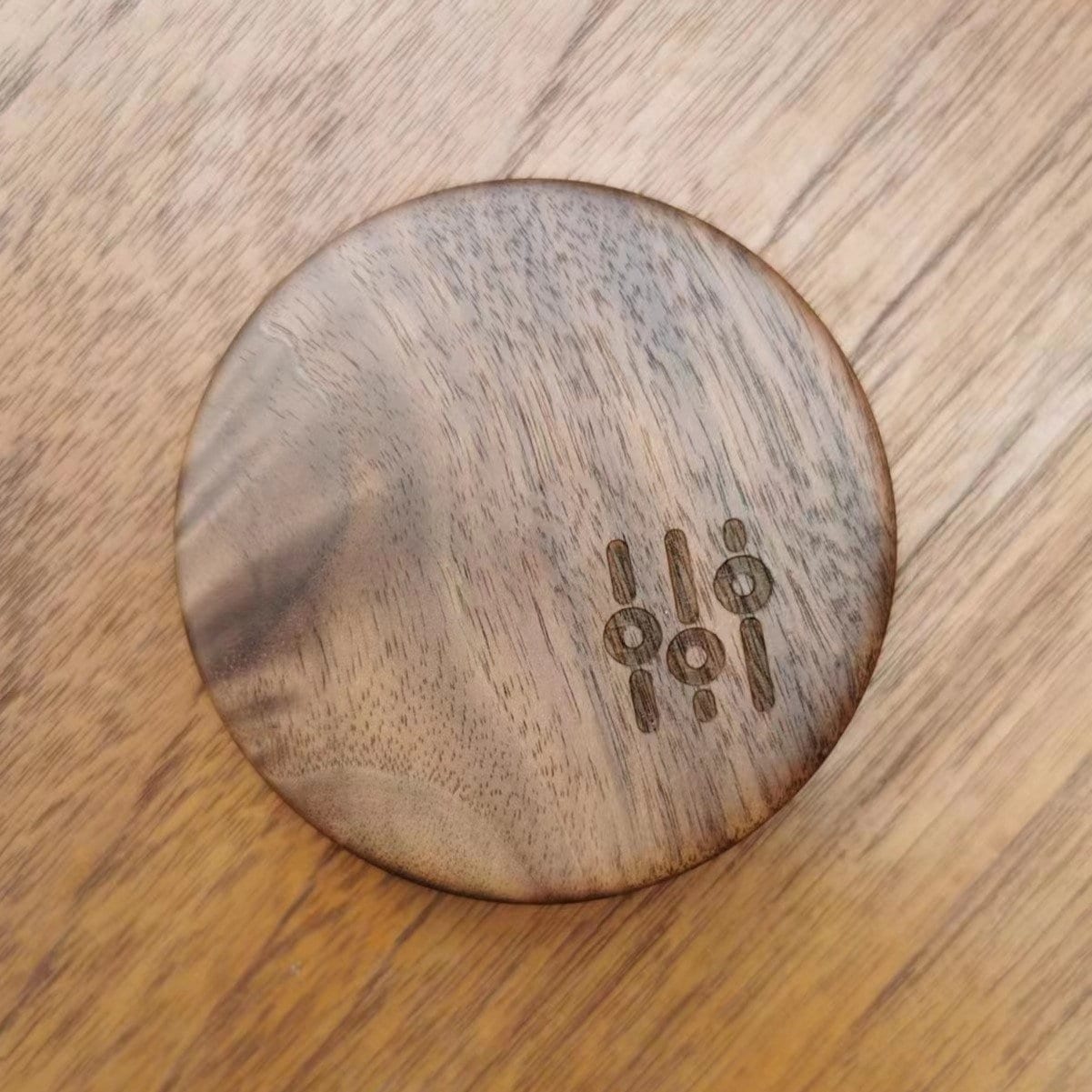 Walnut Lagom Wood Lid Dust Cover for P64 P100 01