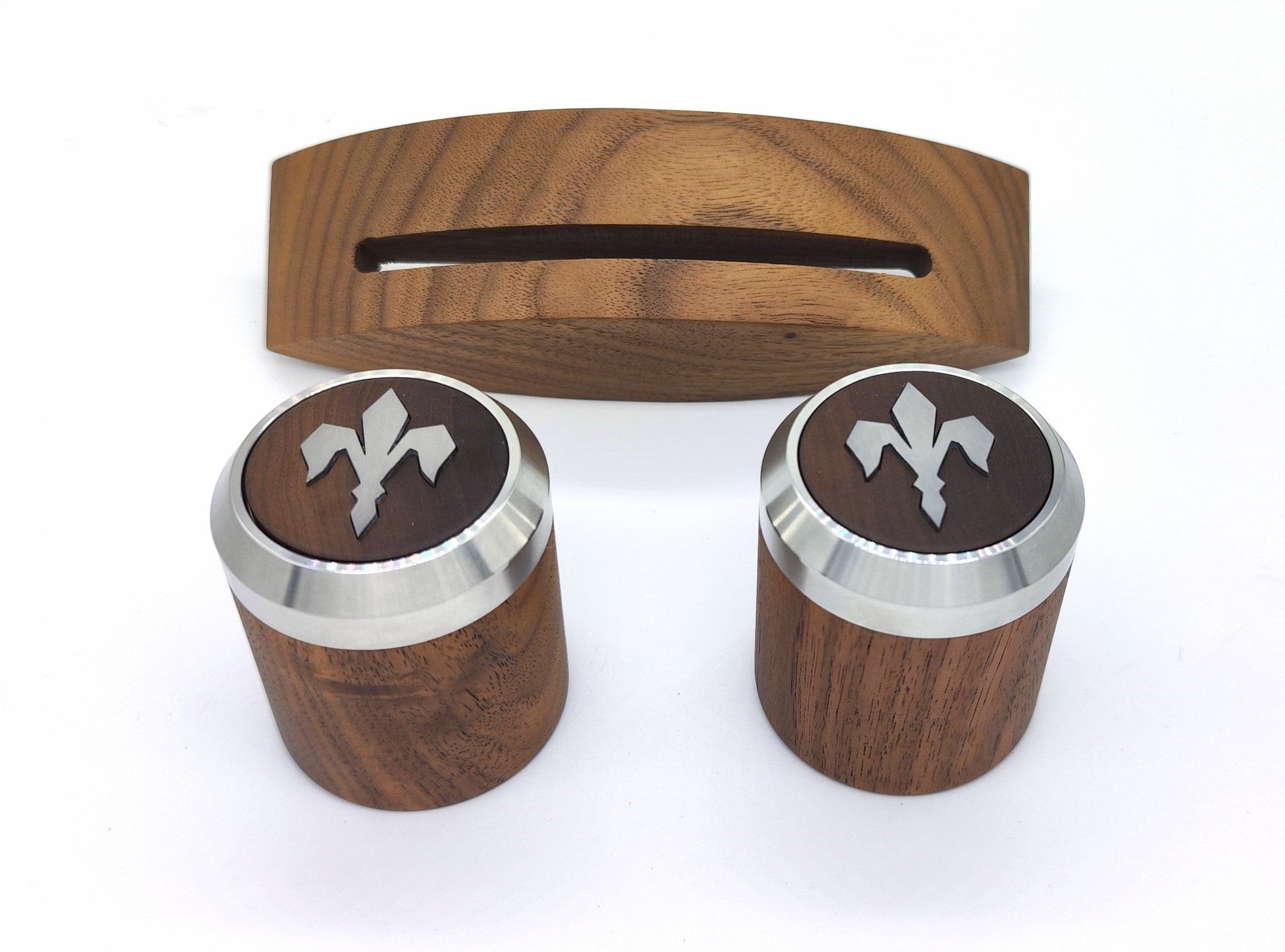 Walnut Wood Kit for La Marzocco Linea Mini Integrated Timer