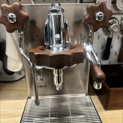 E61 Espresso Machine Anti Burn Wood Group Head Cover Lelit Rocket Profitec