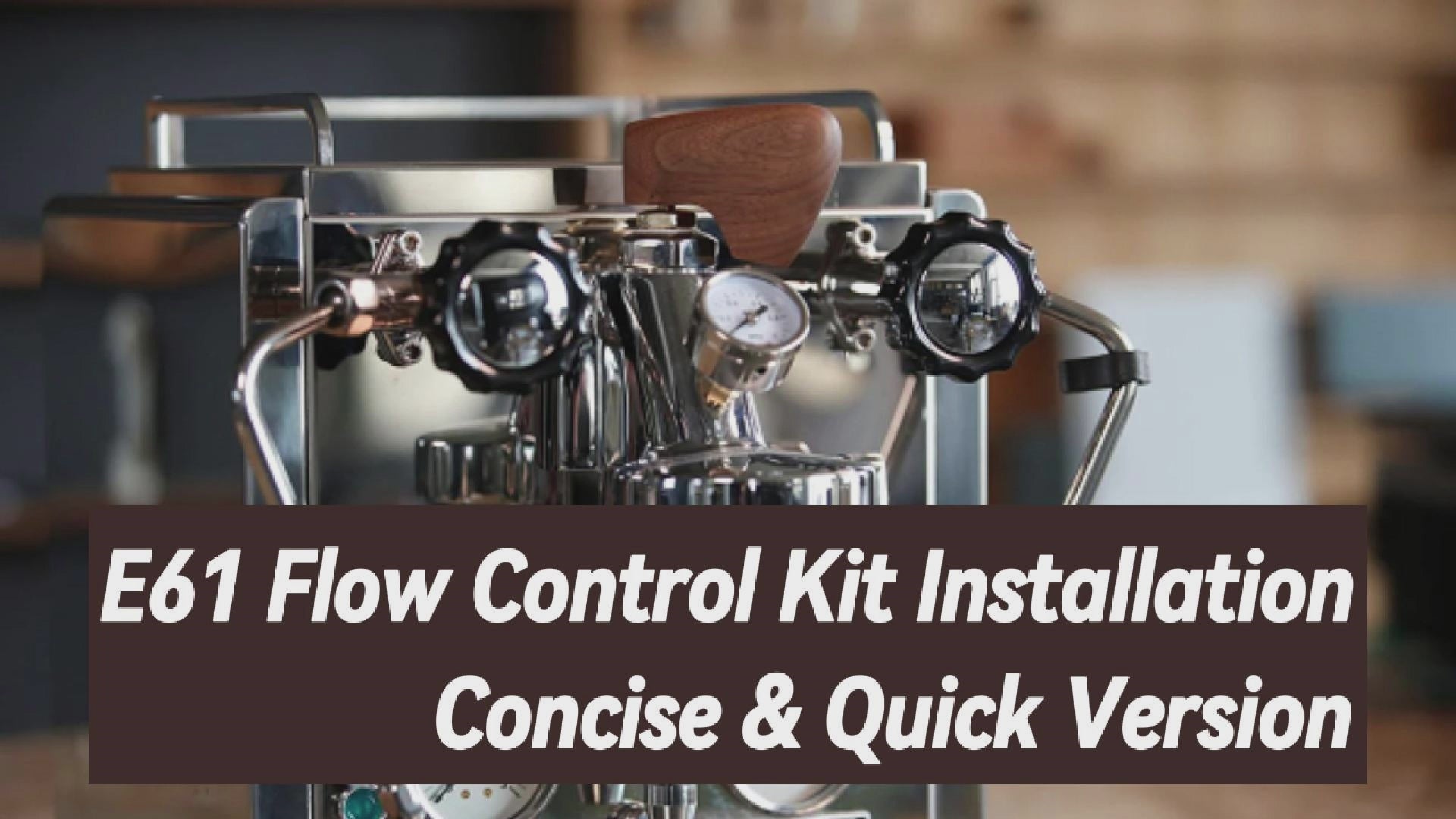 Flow Control Devise Kit for E61 Group Head Rocket R58 ECM FAEMA